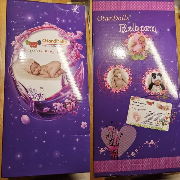 ✨👶 OtardDolls 22" Realistic Reborn Baby Doll – Full Silicone Body 👶✨ - Picture 2 of 3